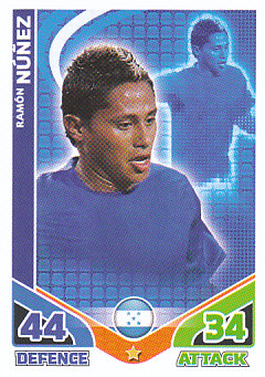Ramon Nunez Honduras 2010 World Cup Match Attax #128